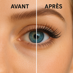 Cils précollés Nyméa – posés en 2 minutes, effet naturel & waterproof. 300 cils par boîte + pince à pose