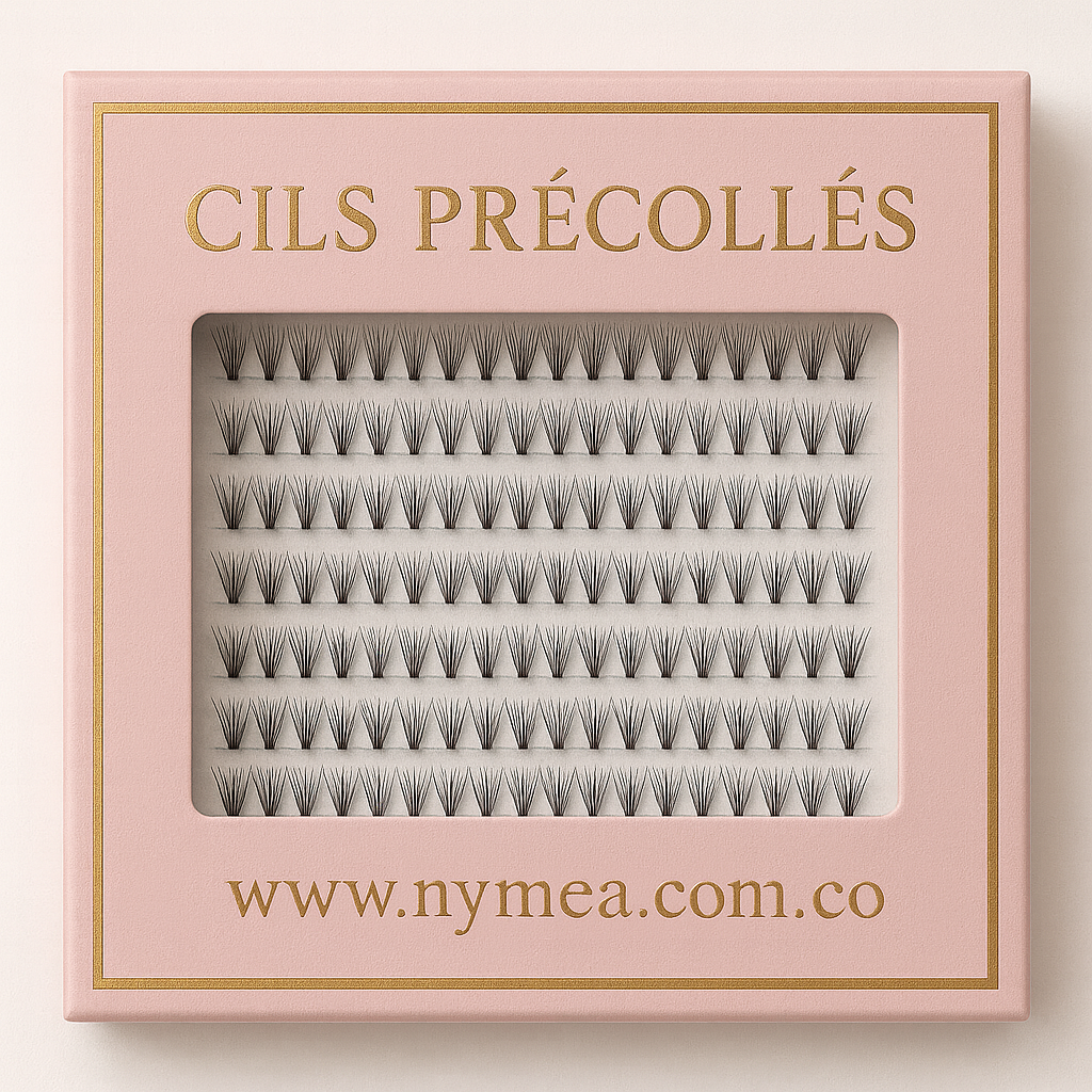 Faux cils précollés Nyméa – un regard sublime en 2 minutes sans colle