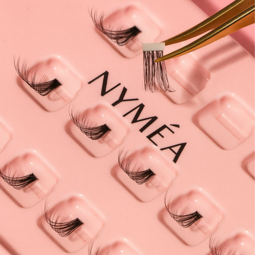 Faux cils précollés Nyméa – un regard sublime en 2 minutes sans colle