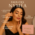 Faux cils précollés Nyméa – un regard sublime en 2 minutes sans colle